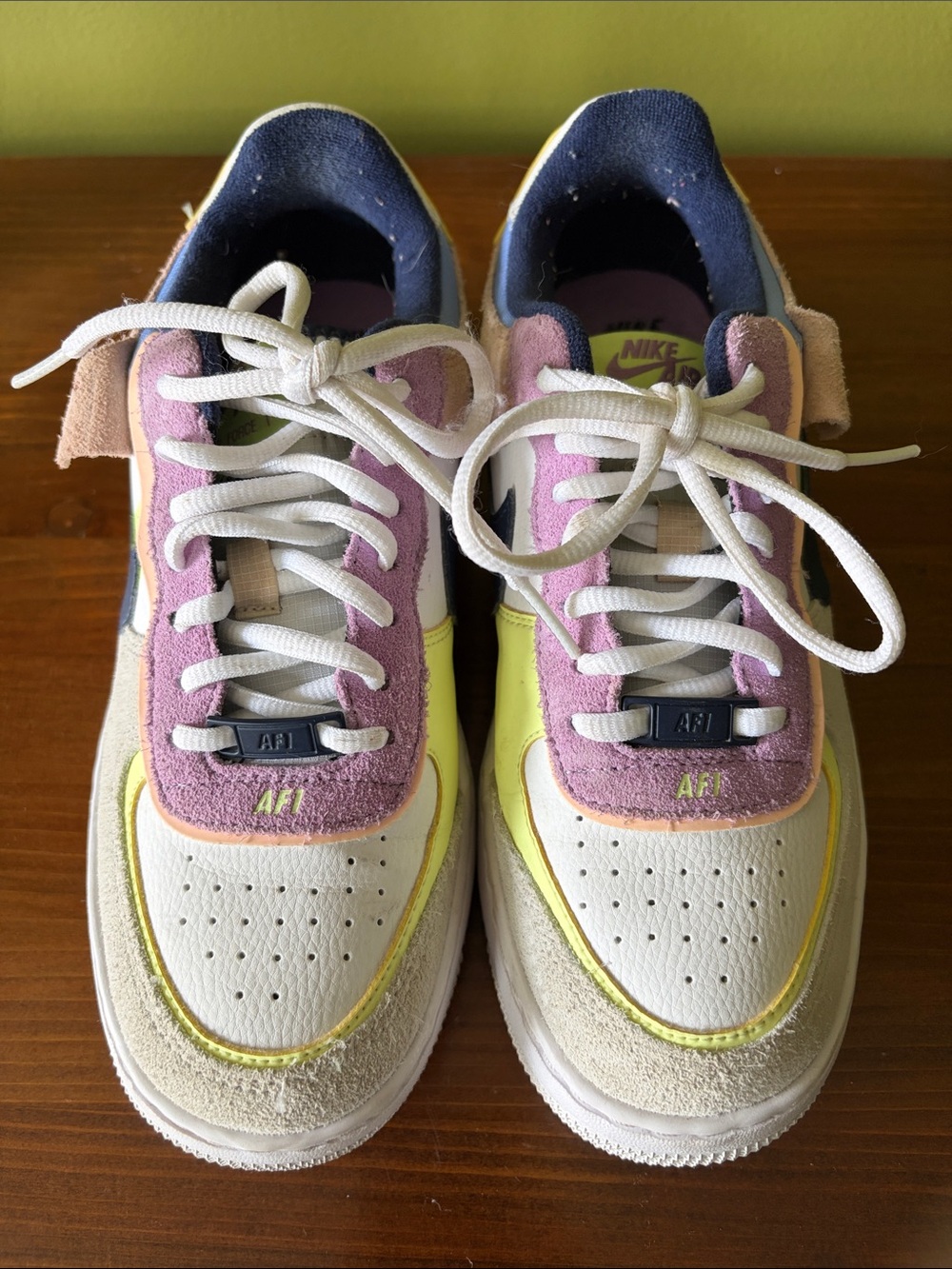 Ladies Nike Air Force 1 Tennis Shoes